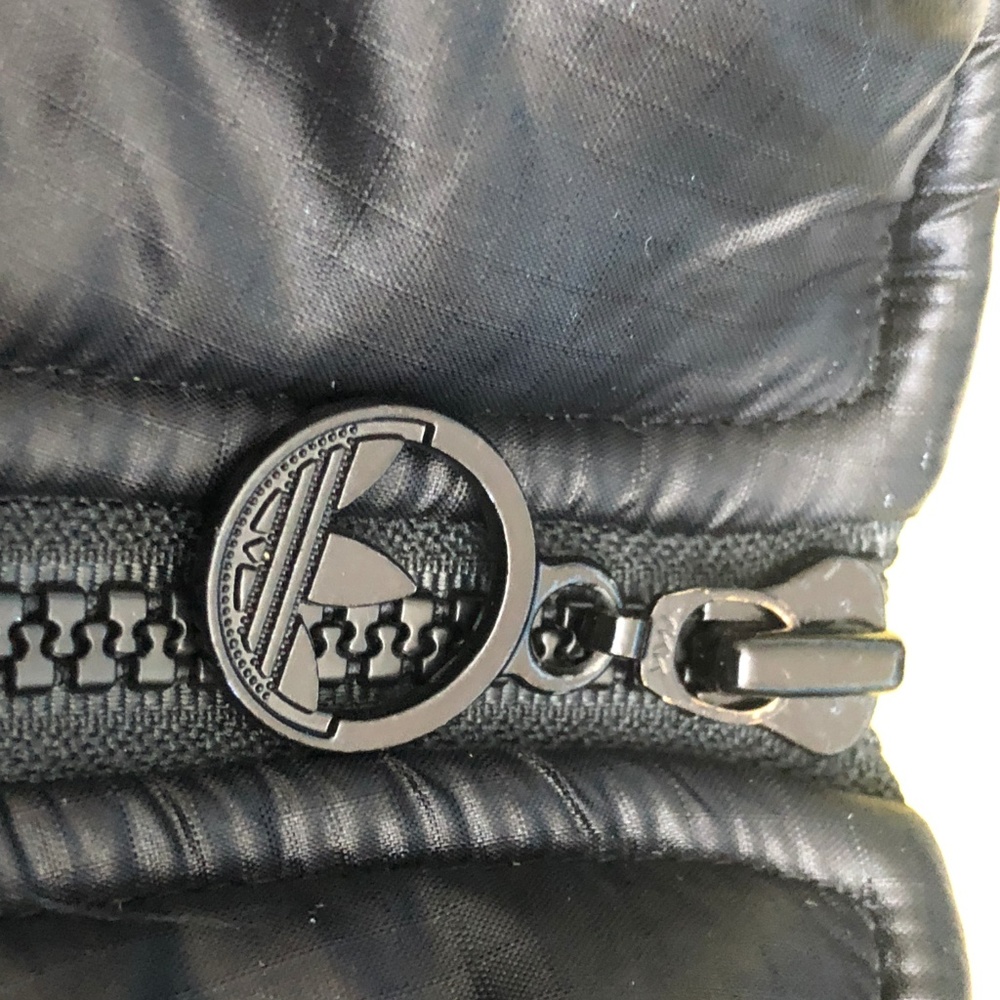 Vintage Men Adidas Trefoil Spell Out Black Vest L - Picture 4 of 8